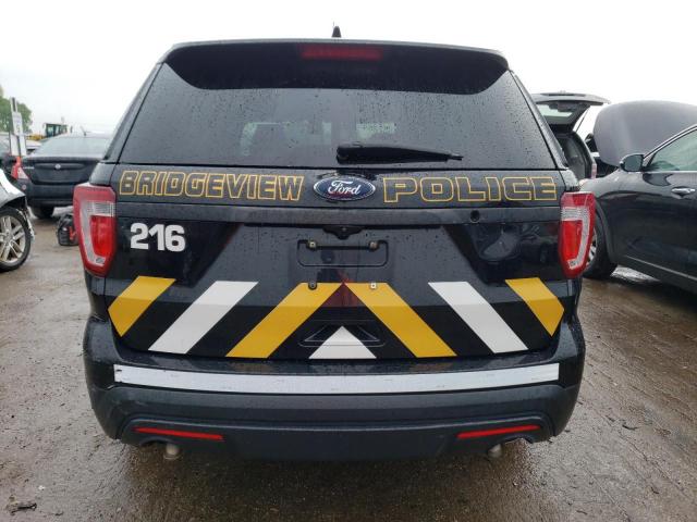 1FM5K8AR3HGC63304 - 2017 FORD EXPLORER POLICE INTERCEPTOR BLACK photo 6