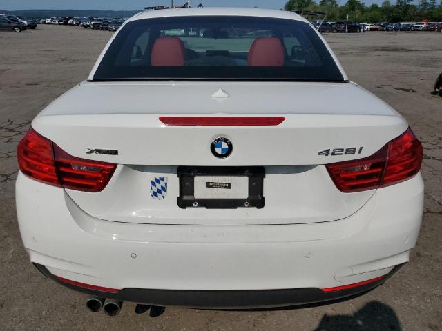 WBA3V9C57EP798468 - 2014 BMW 428 XI WHITE photo 6