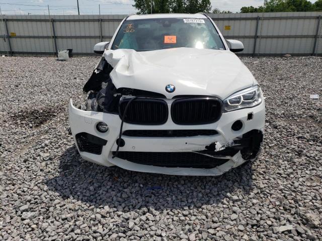 5YMKT6C50G0R77845 - 2016 BMW X5 M WHITE photo 5