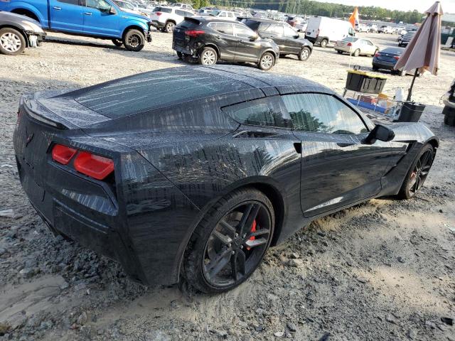 1G1YB2D77K5112468 - 2019 CHEVROLET CORVETTE STINGRAY 1LT BLACK photo 3