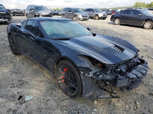 1G1YB2D77K5112468 - 2019 CHEVROLET CORVETTE STINGRAY 1LT BLACK photo 4