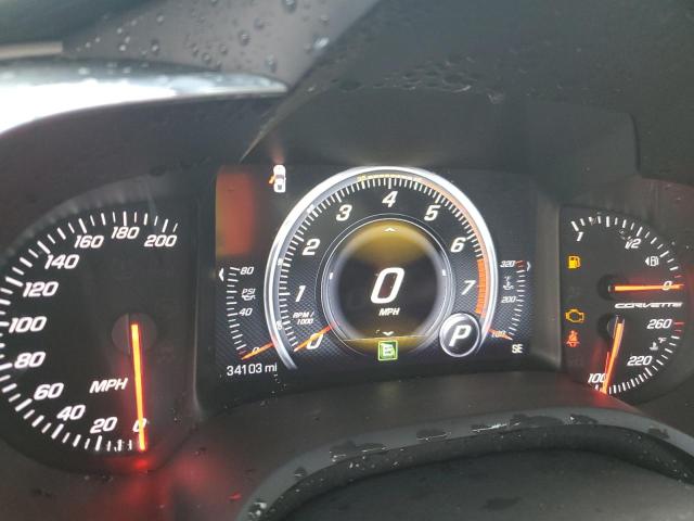 1G1YB2D77K5112468 - 2019 CHEVROLET CORVETTE STINGRAY 1LT BLACK photo 9