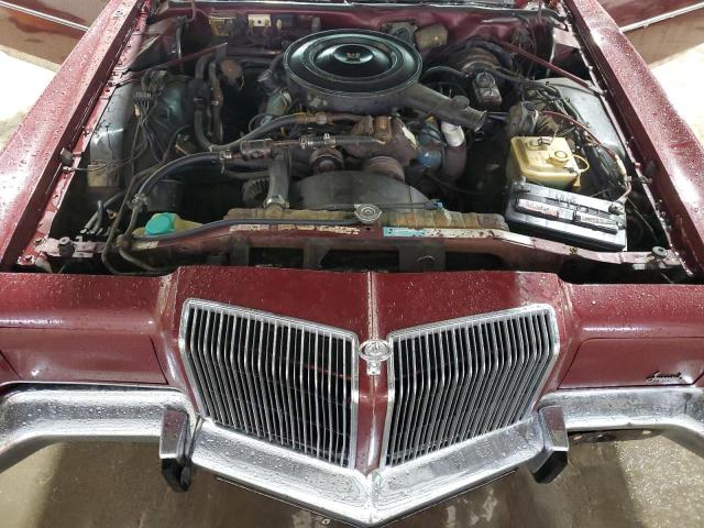 YM43T5C144786 - 1975 CHRYSLER IMPERIAL MAROON photo 11