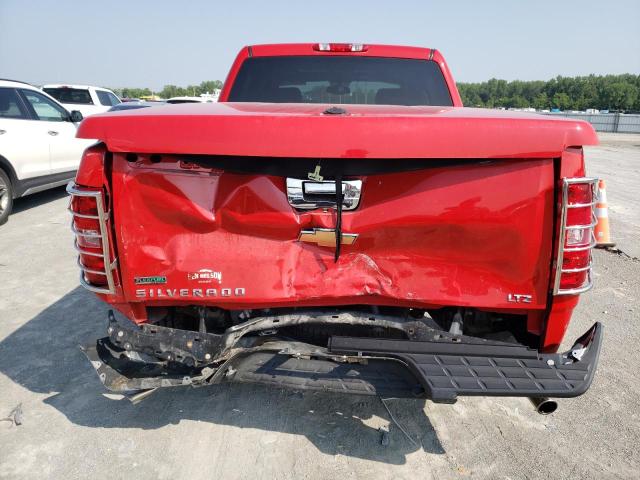 3GCRKTE36AG252984 - 2010 CHEVROLET 1500 SILVE K1500 LTZ RED photo 6