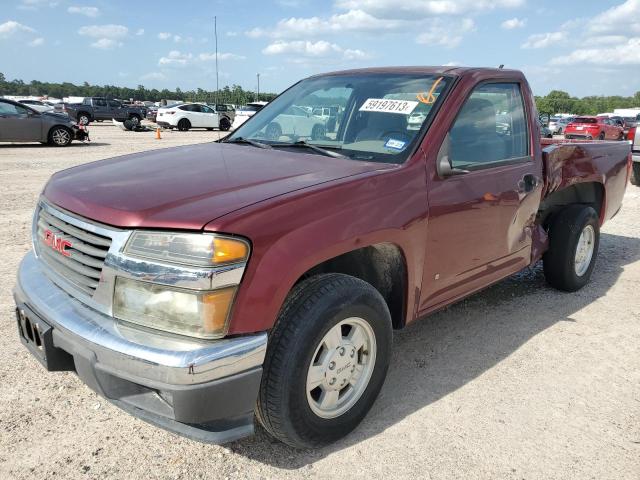 1GTCS149988163488 - 2008 GMC CANYON BURGUNDY photo 1