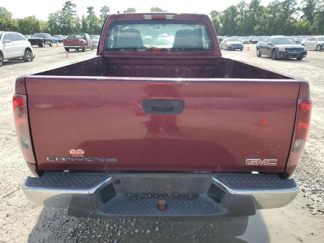 1GTCS149988163488 - 2008 GMC CANYON BURGUNDY photo 6