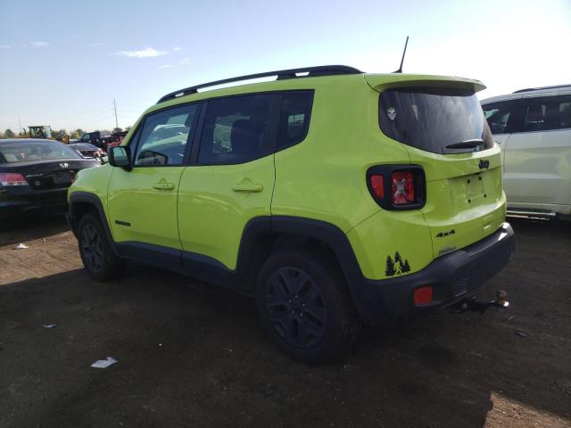 ZACCJBAB4JPH72163 - 2018 JEEP RENEGADE SPORT GREEN photo 2