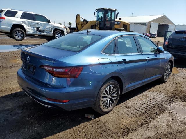 3VWE57BUXKM101950 - 2019 VOLKSWAGEN JETTA SEL BLUE photo 3