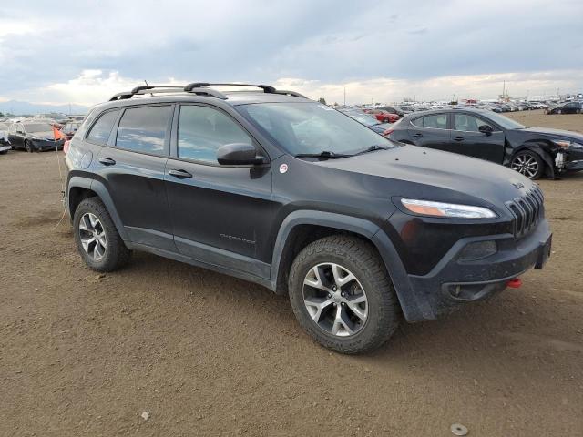 1C4PJMBS2EW214302 - 2014 JEEP CHEROKEE TRAILHAWK შავი ფოტო 4