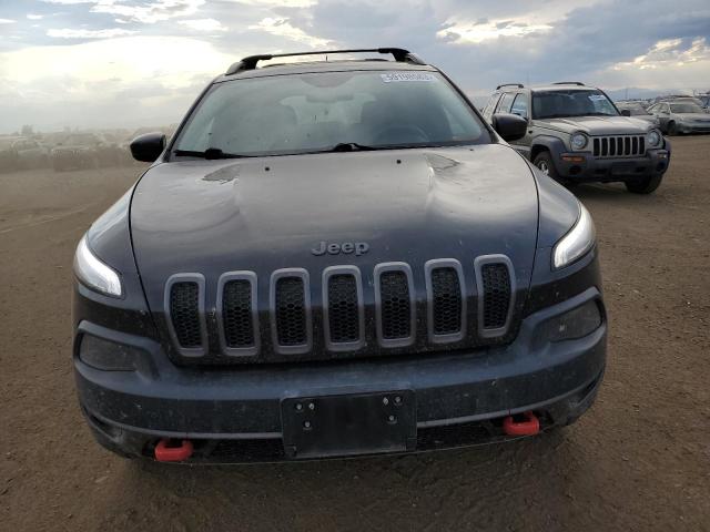 1C4PJMBS2EW214302 - 2014 JEEP CHEROKEE TRAILHAWK შავი ფოტო 5