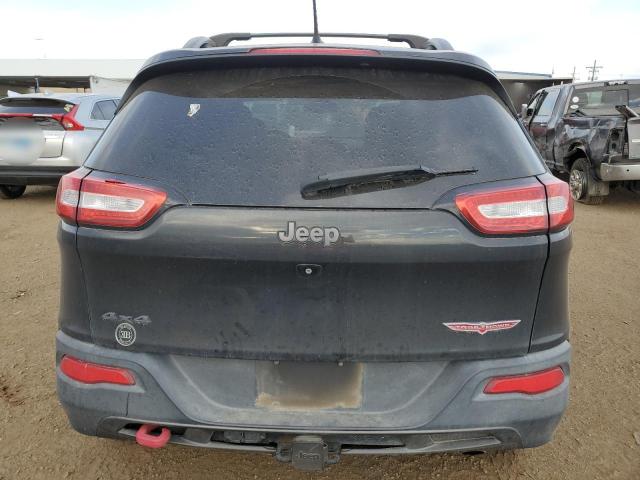 1C4PJMBS2EW214302 - 2014 JEEP CHEROKEE TRAILHAWK შავი ფოტო 6
