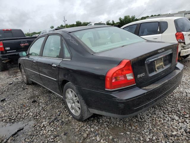 YV1TS592X51406680 - 2005 VOLVO S80 2.5T BLACK photo 2