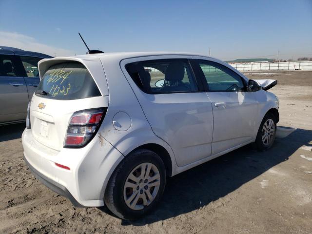 1G1JG6SH6H4168292 - 2017 CHEVROLET SONIC WHITE photo 3