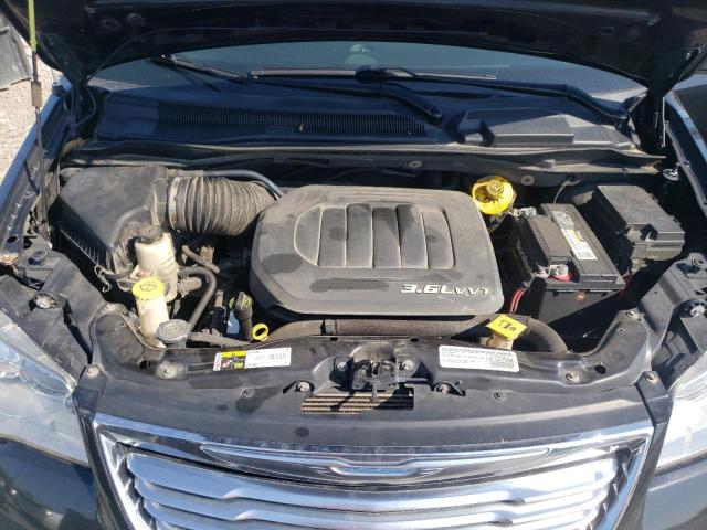 2C4RC1CG2FR657300 - 2015 CHRYSLER TOWN & COU TOURING L BLACK photo 12