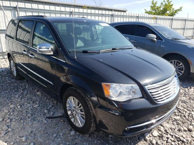 2C4RC1CG2FR657300 - 2015 CHRYSLER TOWN & COU TOURING L BLACK photo 4