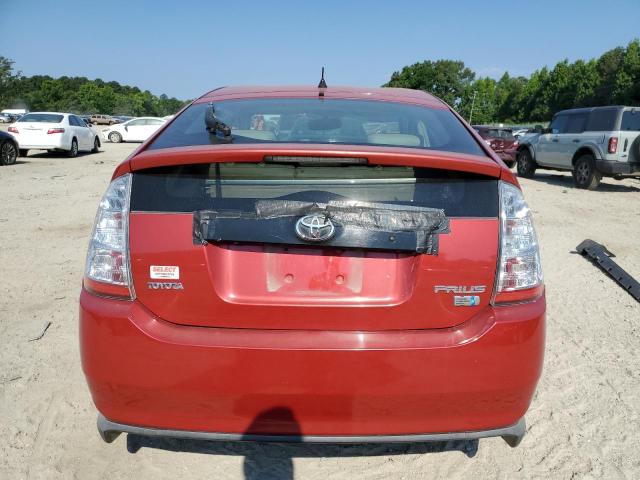 JTDKB20U367504575 - 2006 TOYOTA PRIUS RED photo 6