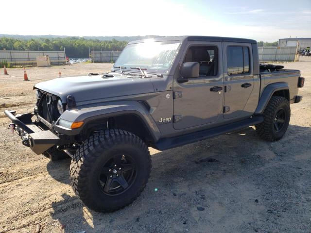 1C6HJTFG9ML601392 - 2021 JEEP GLADIATOR OVERLAND GRAY photo 1