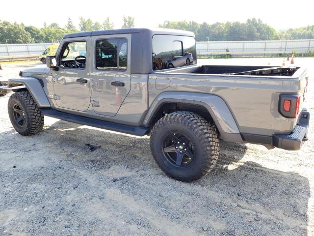 1C6HJTFG9ML601392 - 2021 JEEP GLADIATOR OVERLAND GRAY photo 2