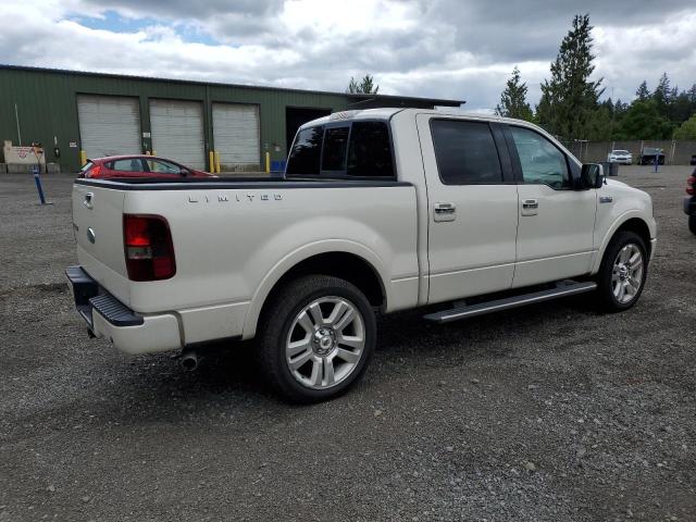 1FTRW14538FA72580 - 2008 FORD F150 SUPERCREW WHITE photo 3