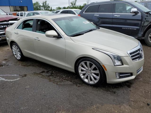 1G6AL5S38E0156524 - 2014 CADILLAC ATS PREMIUM BEIGE photo 4