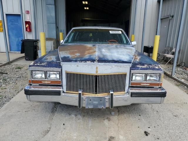 1G6DW51Y6KR715416 - 1989 CADILLAC BROUGHAM BLUE photo 5