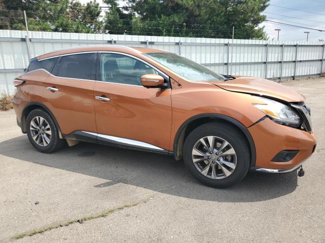 5N1AZ2MH8FN271658 - 2015 NISSAN MURANO S ORANGE photo 4