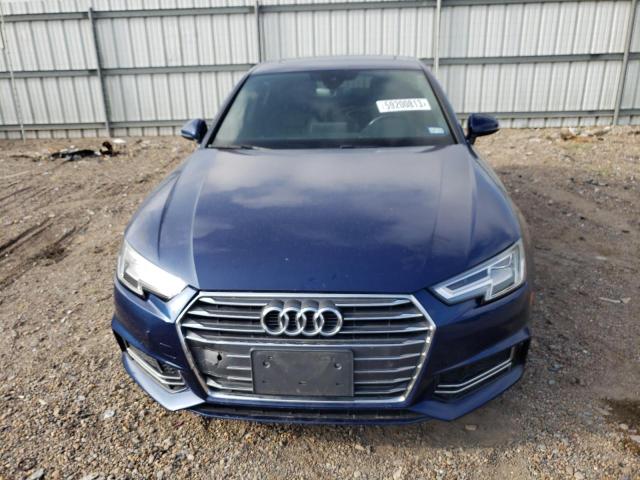 WAULMAF49HA162701 - 2017 AUDI A4 ULTRA PREMIUM PLUS BLUE photo 5