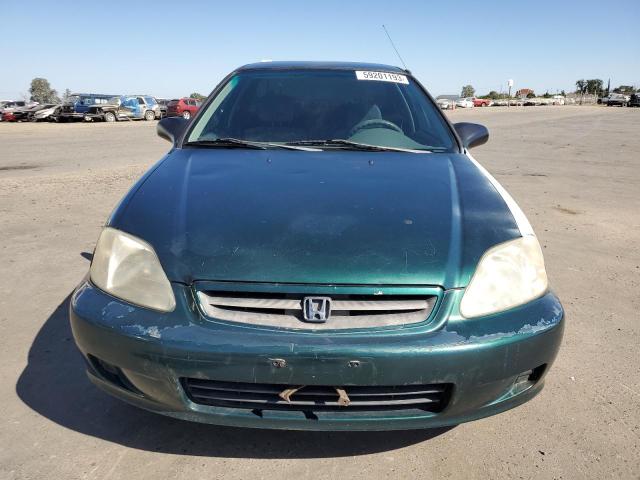 1HGEJ6122XL030116 - 1999 HONDA CIVIC DX GREEN photo 5