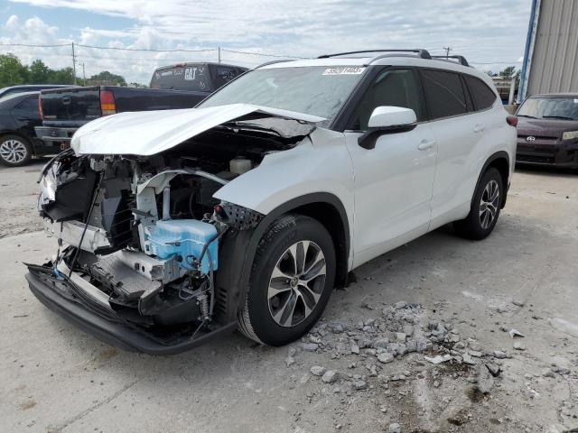 5TDHZRBH4NS175100 - 2022 TOYOTA HIGHLANDER XLE Սպիտակ լուսանկար 1