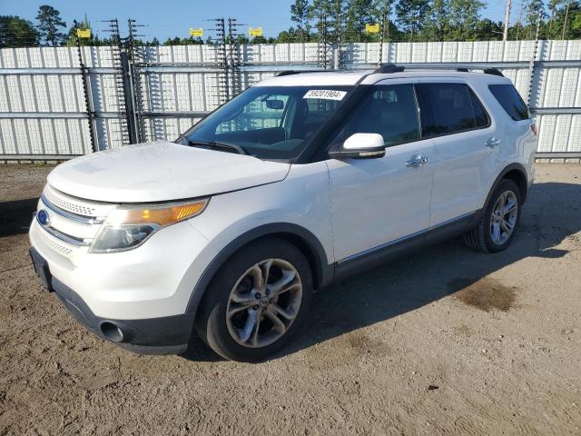 1FMHK7F8XBGA59064 - 2011 FORD EXPLORER LIMITED WHITE photo 1