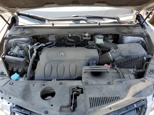 5J8TB4H35HL001699 - 2017 ACURA RDX SILVER photo 12