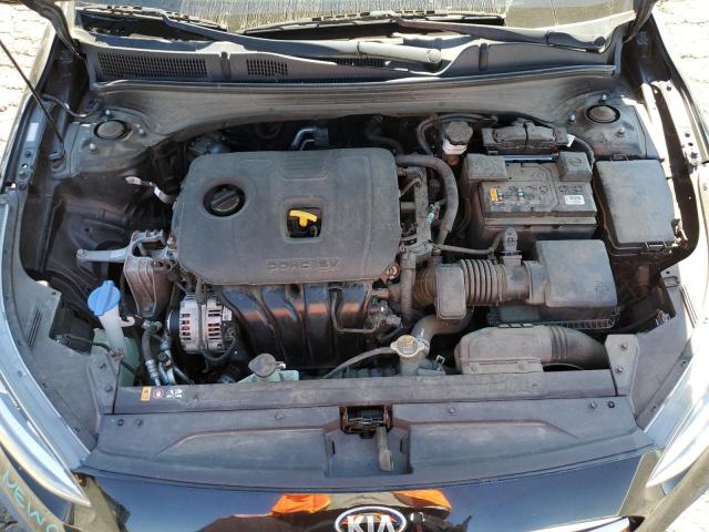 3KPF24AD2KE097466 - 2019 KIA FORTE FE BLACK photo 11