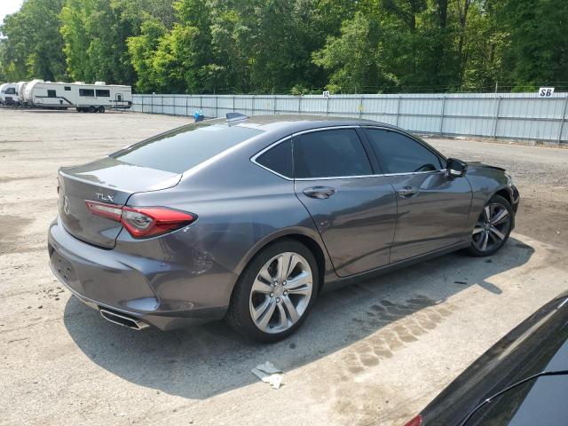 19UUB5F64MA011850 - 2021 ACURA TLX ADVANCE GRAY photo 3