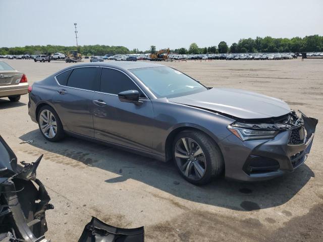 19UUB5F64MA011850 - 2021 ACURA TLX ADVANCE GRAY photo 4