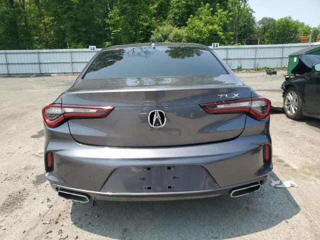 19UUB5F64MA011850 - 2021 ACURA TLX ADVANCE GRAY photo 6