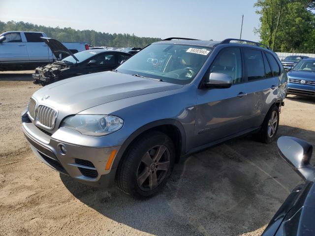5UXZW0C55CL664700 - 2012 BMW X5 XDRIVE35D GRAY photo 1