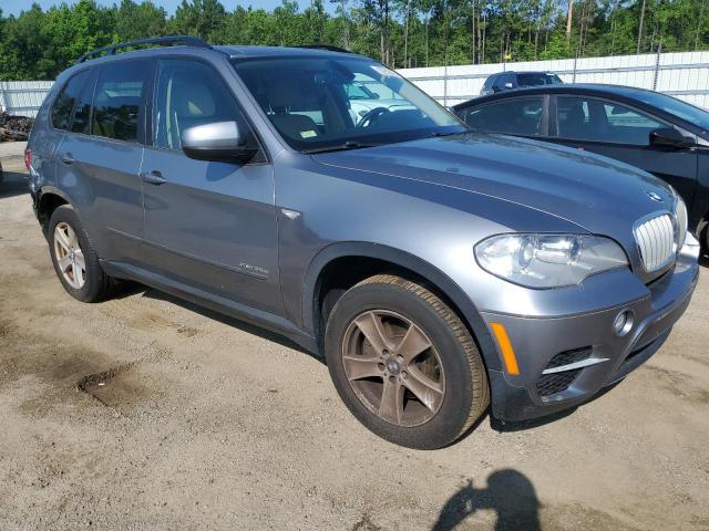 5UXZW0C55CL664700 - 2012 BMW X5 XDRIVE35D GRAY photo 4