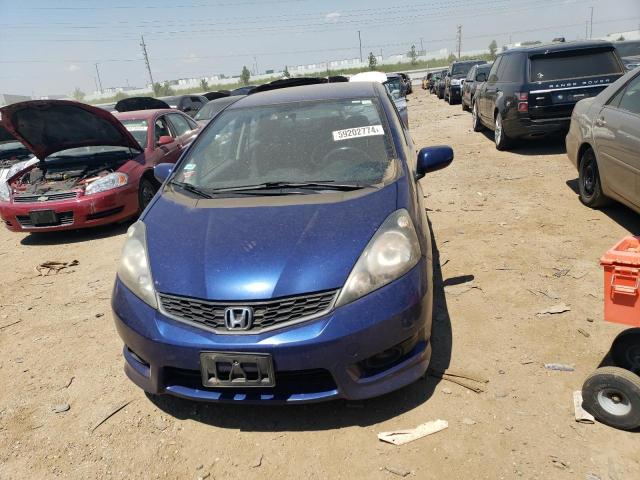 JHMGE8H59DC062515 - 2013 HONDA FIT SPORT BLUE photo 5