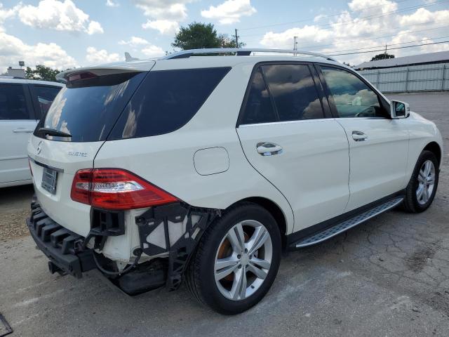 4JGDA2EB0DA186736 - 2013 MERCEDES-BENZ ML 350 BLUETEC WHITE photo 3