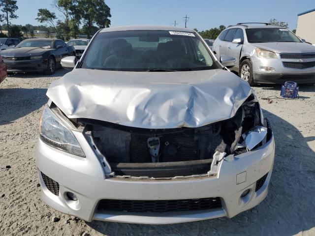 3N1AB7AP3FY335340 - 2015 NISSAN SENTRA S SILVER photo 5