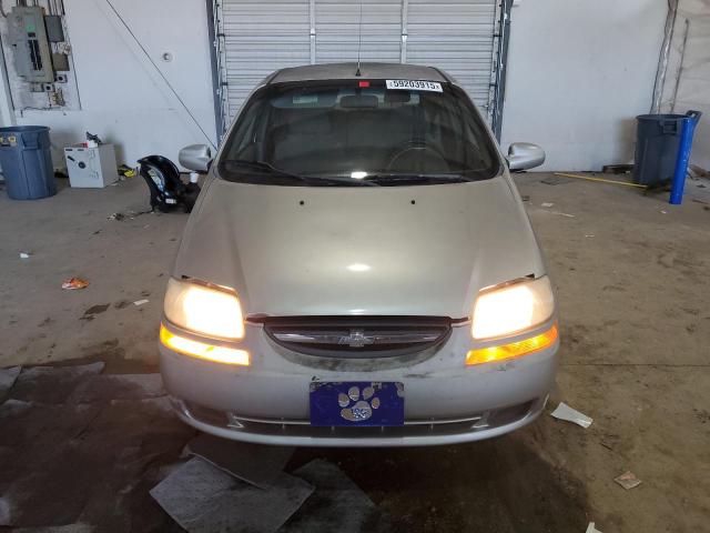 KL1TJ52614B274933 - 2004 CHEVROLET AVEO LS 银色 照片 5