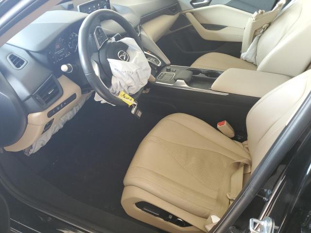 19UUB5F43NA001004 - 2022 ACURA TLX TECHNOLOGY BLACK photo 7