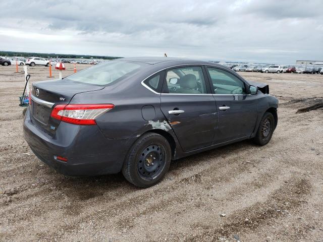 3N1AB7AP8EL629165 - 2014 NISSAN SENTRA S CHARCOAL photo 3