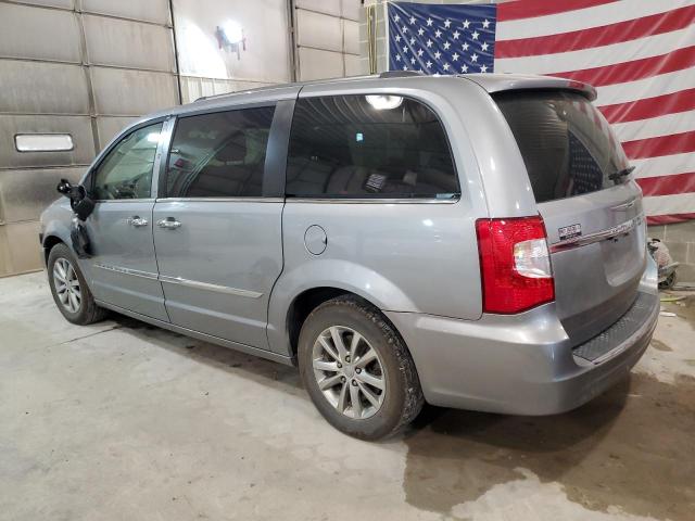 2C4RC1CGXER453472 - 2014 CHRYSLER TOWN & COU TOURING L GRAY photo 2