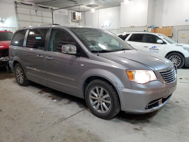 2C4RC1CGXER453472 - 2014 CHRYSLER TOWN & COU TOURING L GRAY photo 4