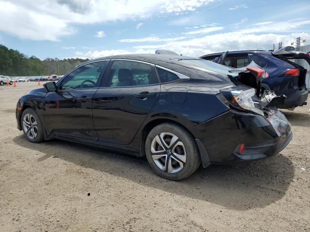 2HGFC2F52JH522160 - 2018 HONDA CIVIC LX შავი ფოტო 2