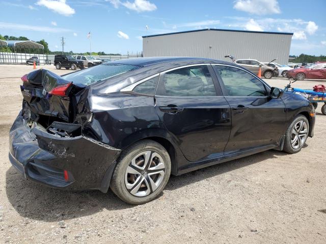 2HGFC2F52JH522160 - 2018 HONDA CIVIC LX შავი ფოტო 3