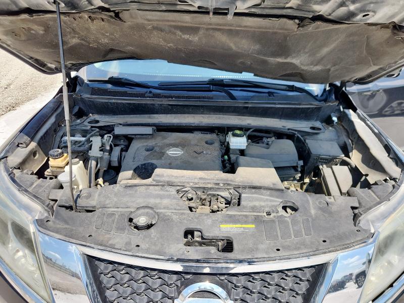 5N1AR2MN0FC660800 - 2015 NISSAN PATHFINDER S BLACK photo 12