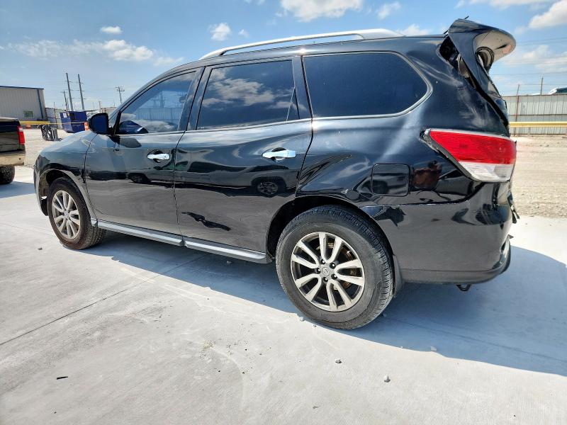 5N1AR2MN0FC660800 - 2015 NISSAN PATHFINDER S BLACK photo 2