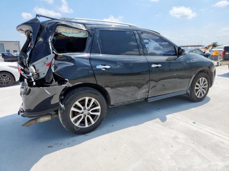 5N1AR2MN0FC660800 - 2015 NISSAN PATHFINDER S BLACK photo 3